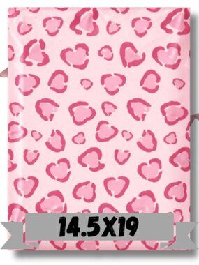 25 Animal Print Polymailers 14.5x19